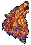 Puzzle Drewniane Zew Wilka S