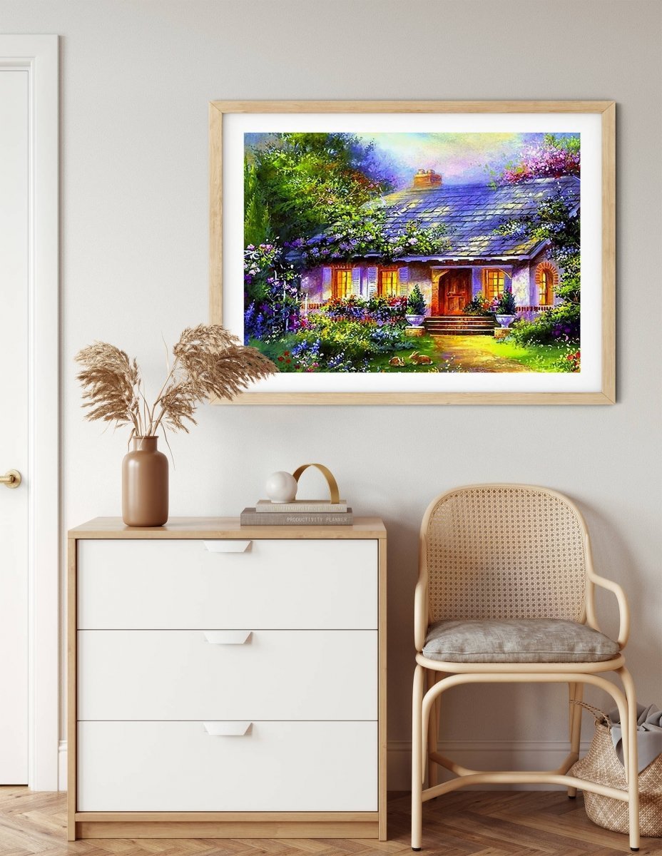 Haft Diamentowy Baśniowy Domek 60x75 cm