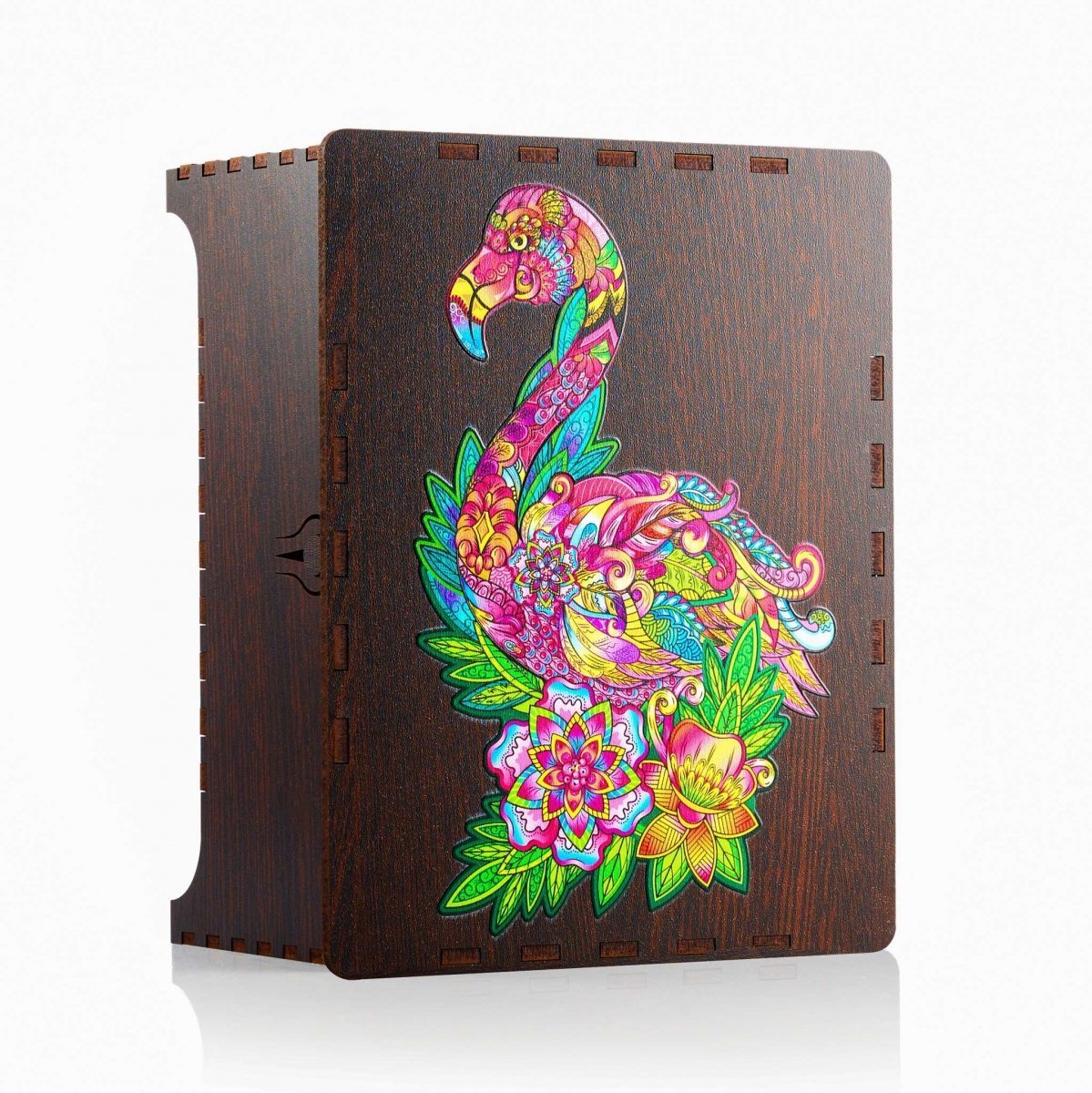 Puzzle Drewniane Baśniowy Flaming L