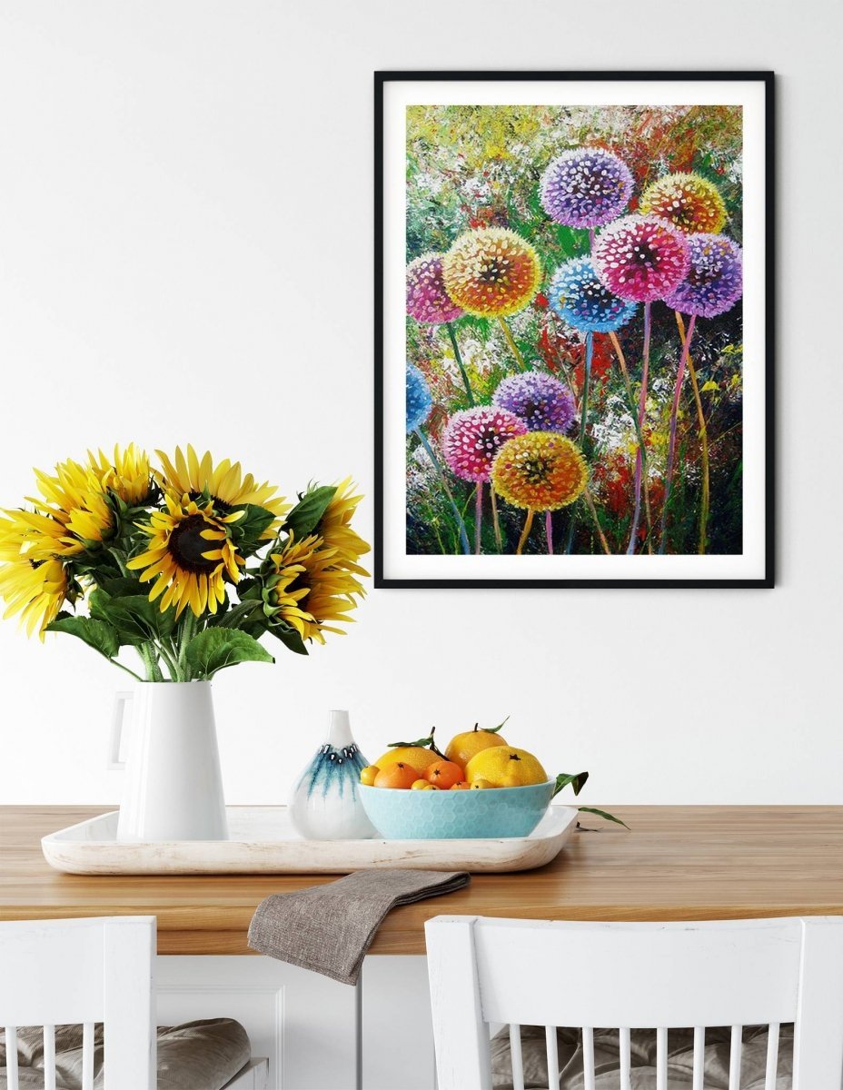 Haft Diamentowy Wesołe Dmuchawce 45x60 K