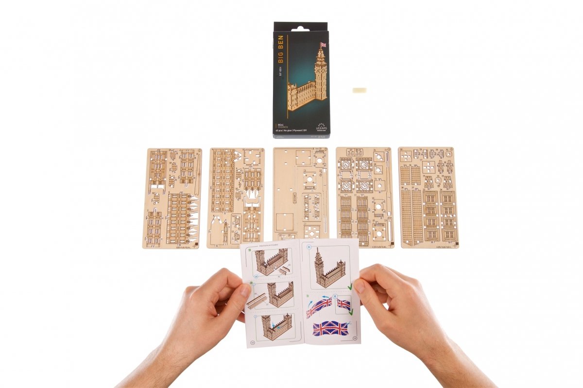 Puzzle 3D Big Ben uGEARS