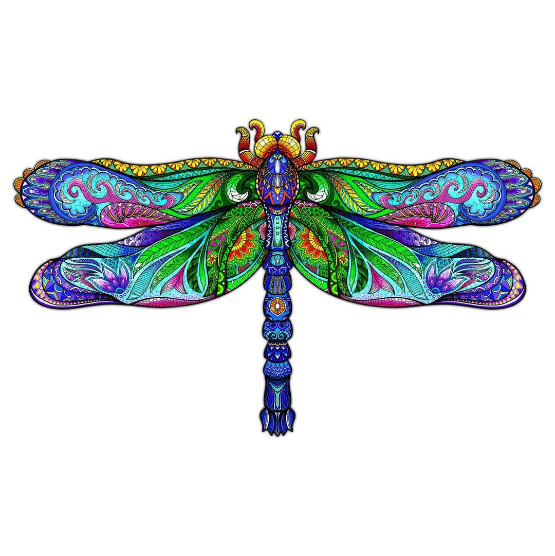 Puzzle Drewniane Królewska Ważka L