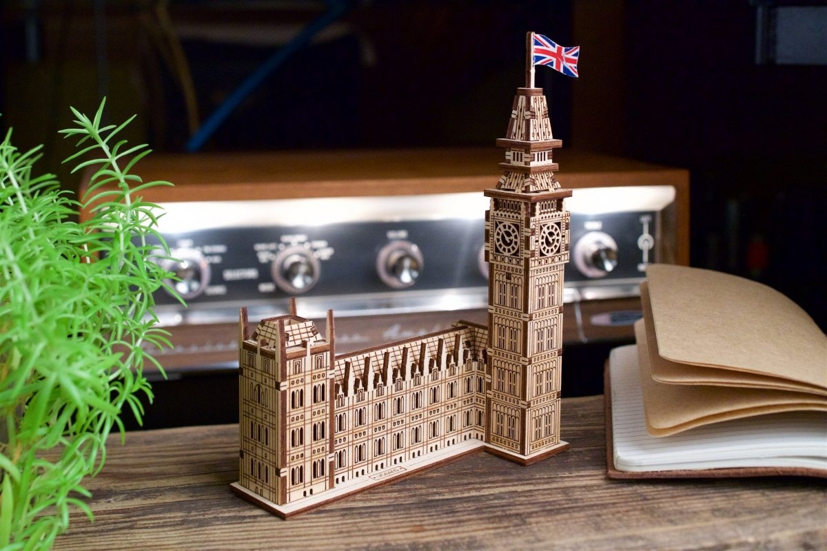 Puzzle 3D Big Ben uGEARS