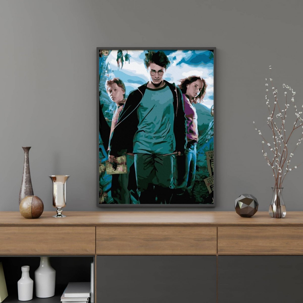 Malowanie Po Numerach Zestaw Harry Potter 40x50