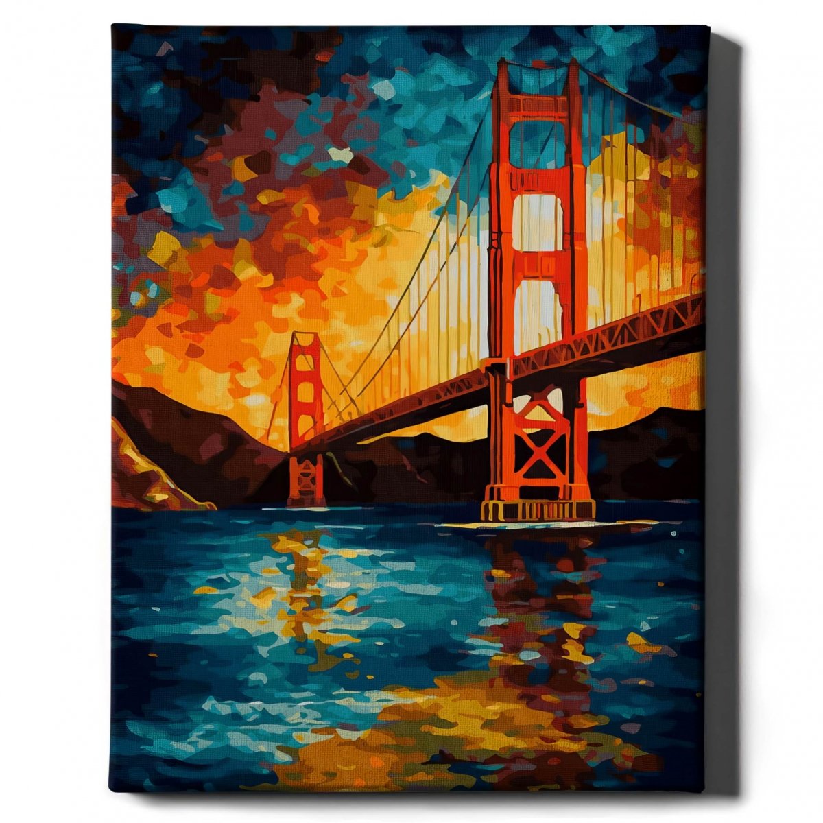 Malowanie Po Numerach Zestaw San Francisco 40x50