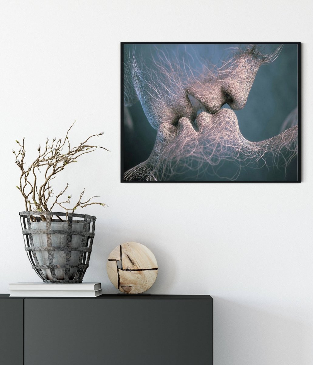 haft diamentowy pocałunek