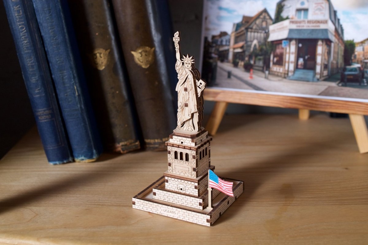 Puzzle 3D Drewniane Statua Wolności uGEARS