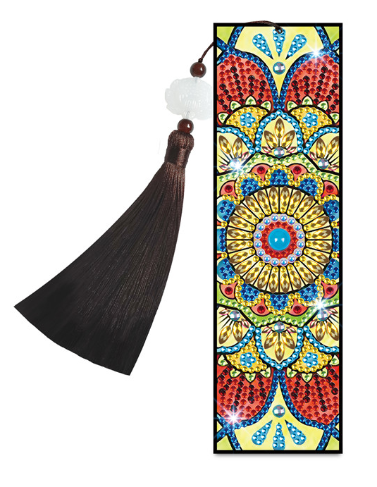 Haft Diamentowy Zakładka Zakładki do książki - Mandala