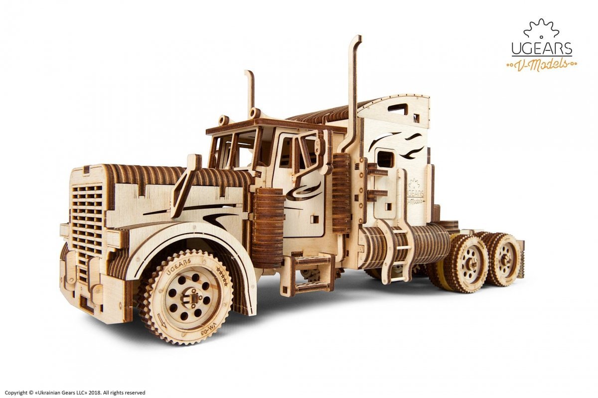 Puzzle 3D Drewniane Ciągnik VM-03 uGEARS