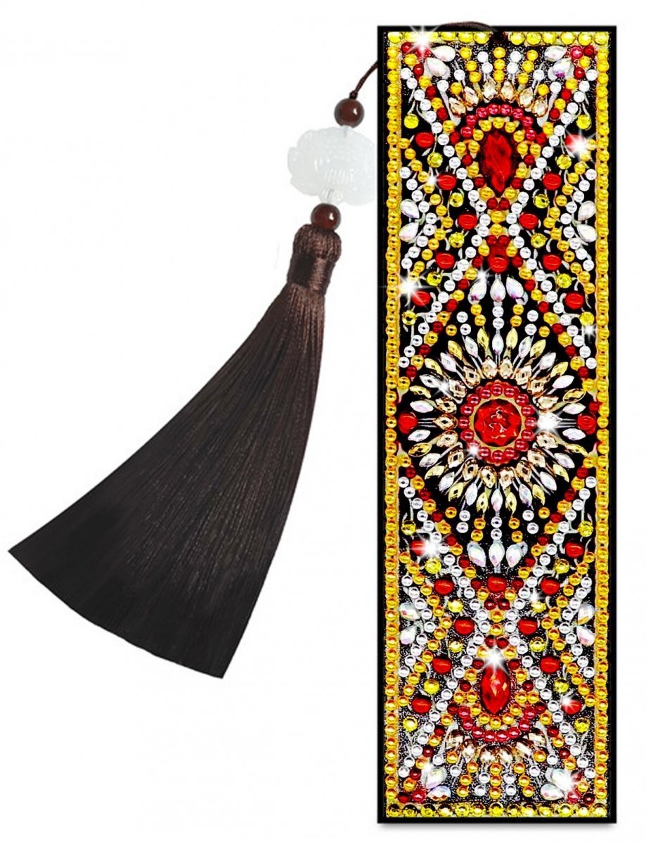 Haft Diamentowy Zakładka do książki - Ornament