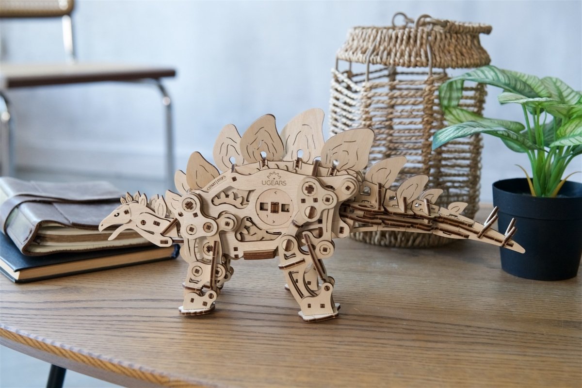 Puzzle 3D Drewniane Stegozaur uGEARS
