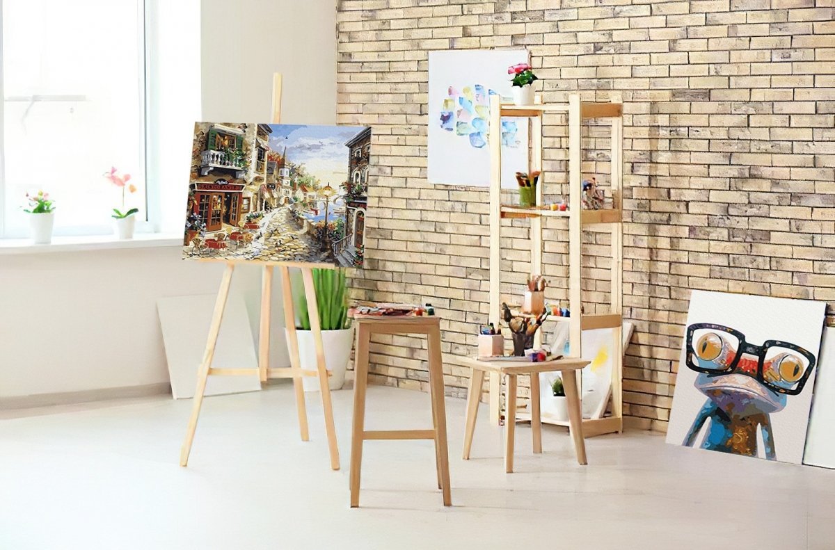 Malowanie Po Numerach Zestaw Bulwar Nadmorski 40x50