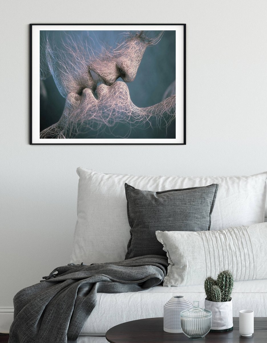 haft diamentowy pocałunek