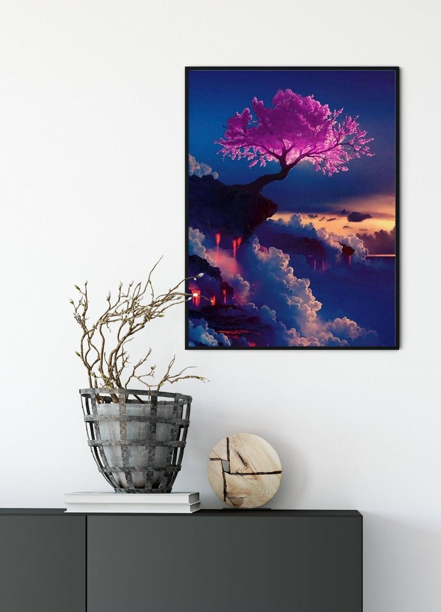 Haft Diamentowy Drzewo Życia 45x55 cm K