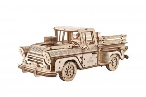 Puzzle 3D Drewniane Pickup Drwala uGEARS