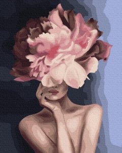 Malowanie Po Numerach Zestaw Wdzięczny Kwiat 40x50 
