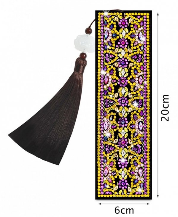 Haft Diamentowy Zakładka do książki - Ornament