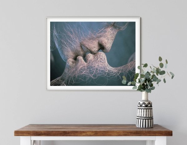 Haft Diamentowy Pocałunek 55x75 cm