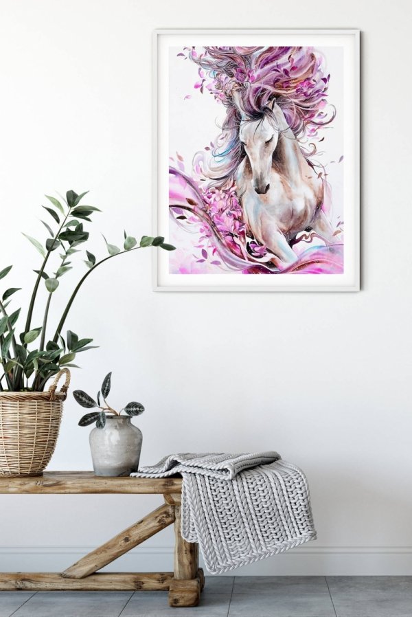 Haft Diamentowy Koń Marzeń 45x55 cm