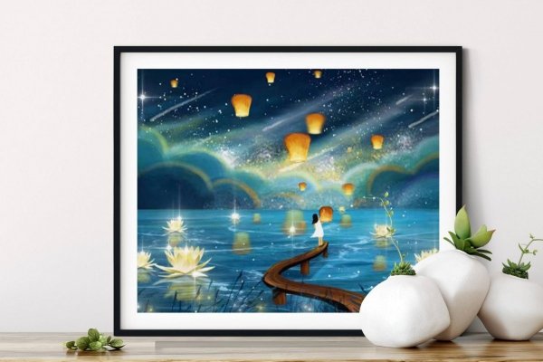 Haft Diamentowy Magiczna Noc 2 45x55