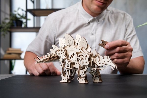 Puzzle 3D Drewniane Stegozaur uGEARS