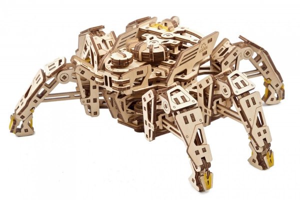Puzzle 3D Drewniane Hexapod Odkrywca uGEARS