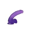 Jelly Studs żelowy penis z jajami i przyssawką