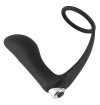 Black Velvets Vibrating Ring&Plug wibrująca wtyczka analna z ringiem erekcyjnym USB