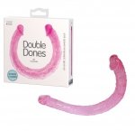Podwójny Penis - Drążek Lesbijski My Charybdis Pink 44cm
