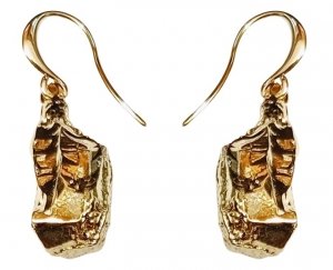 Kolczyki Gold Stone - PILGRIM