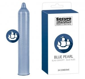 Prezerwatywy SECURA Blue Pearl 24szt