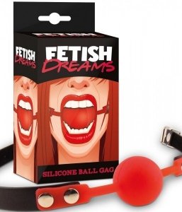 Knebel Red Fetish Dreams Silicone 