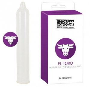 Niemieckie prezerwatywy SECURA EL TORO 24szt