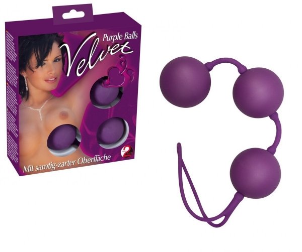 Kulki gejszy Velvet Purple Balls