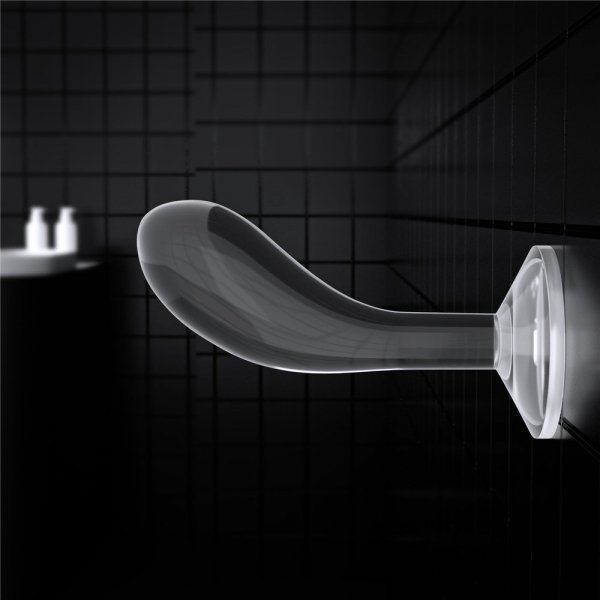 Flawless Clear wtyczka analna do stymulacji prostaty na ścianie