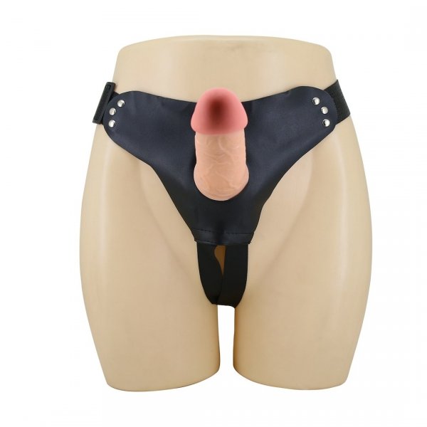 Strap-On Harness Briefs Mavis z króliczkiem