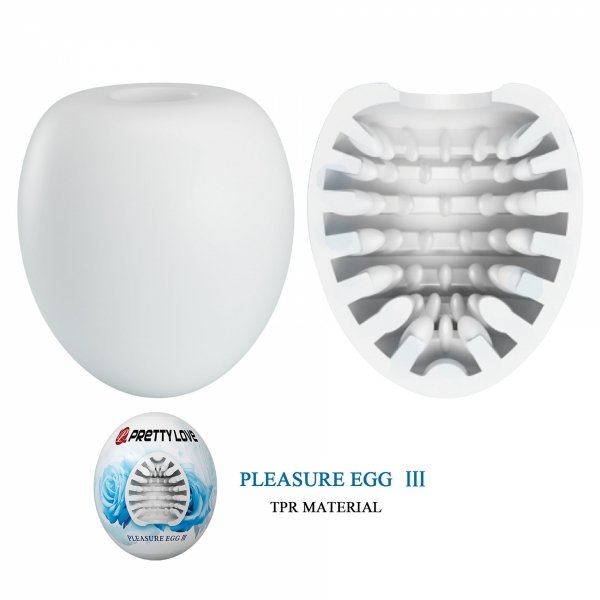 Masturbator niebieskie jajko Pretty Love - Pleasure Egg