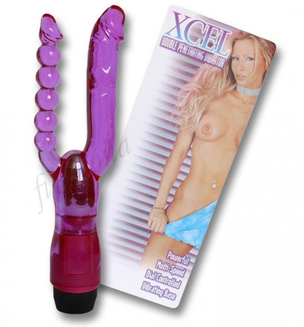 Xcel żelowy wibrator waginalno - analny