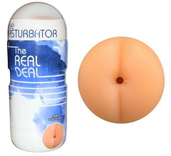 Alive masturbator Real Deal anus