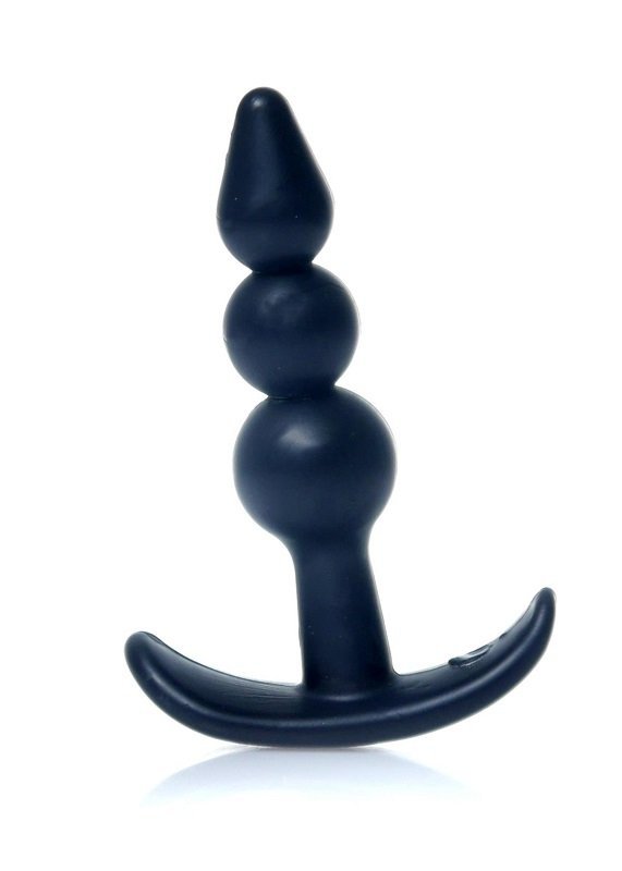 T-Plug Ripple czarna wtyczka analna