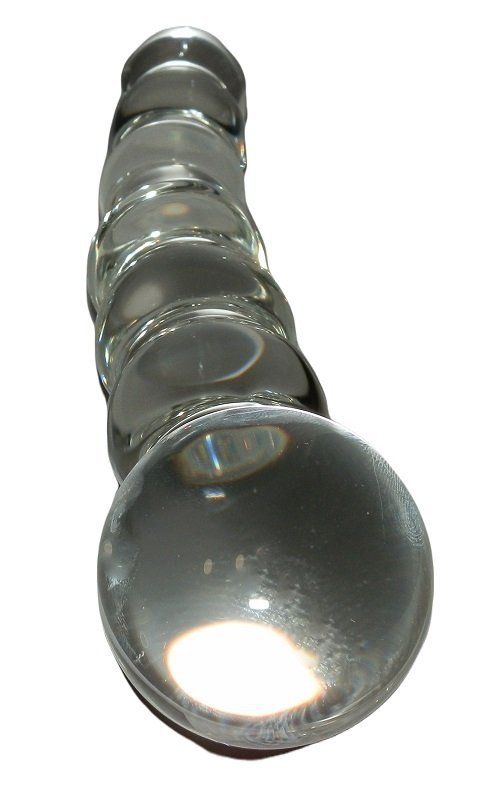 Glass Romance szklana kulkowa sonda analna
