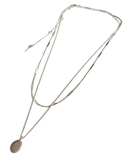 Łańcuszek-PILGRIM-Silver-Double