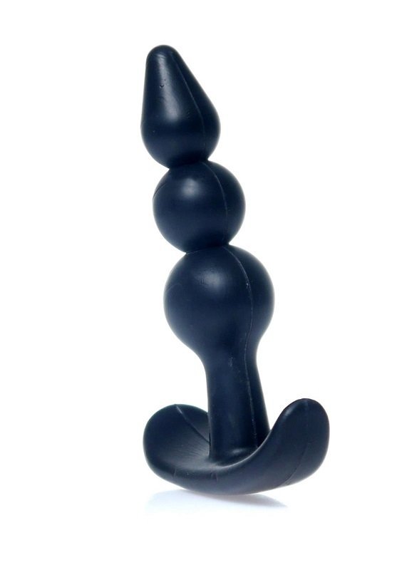 T-Plug Ripple czarna wtyczka analna