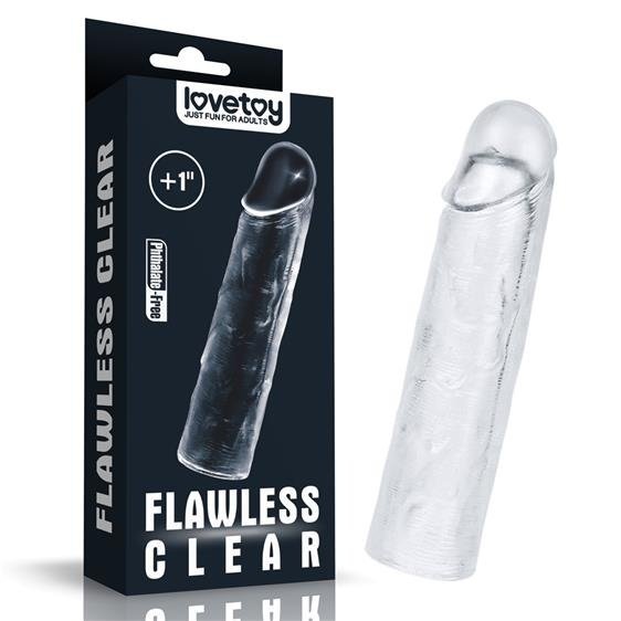 Przedłużka na penisa Flawless Clear opakowanie