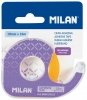 Taśma samoprzylepna 19mm x 33m z dyspenserem, Milan