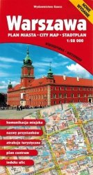 Warszawa. Plan miasta 1:28 000 wyd. 2023/2024