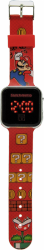 Zegarek LED z kalendarzem Super Mario GSM4107
