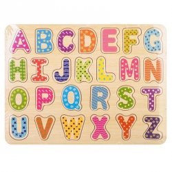 Układanka drewniana Alfabet