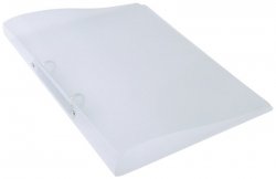 Segregator A4 PP 3cm 2R R-20 przezroczysty, Biurfol