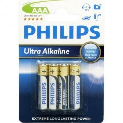 Baterie LR03 ExtremeLife 4 szt., Philips